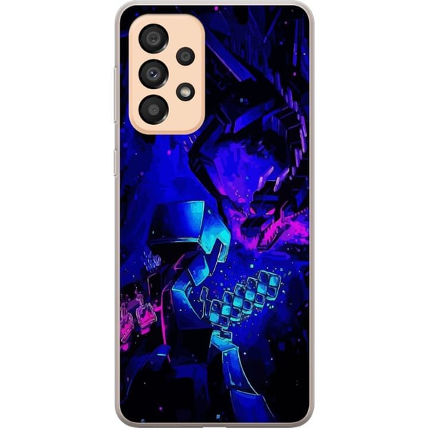 Yhteensopiva Puhelinkuori Samsung Galaxy A33 5G Minecraft