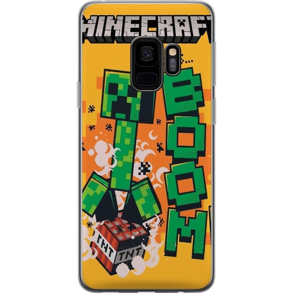 Kompatibel Mobilcover til Samsung Galaxy S9 Minecraft Boom
