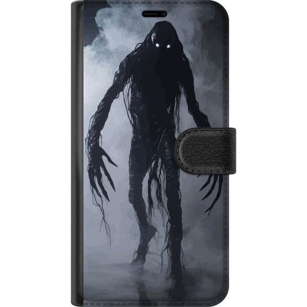 Kompatibelt Plånboksfodral till Apple iPhone 13 mini Misty Monster Fantasy Dark Creature