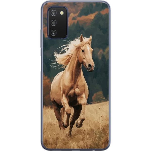 Kompatibelt Mobildeksel til Samsung Galaxy A03s Springende Hest