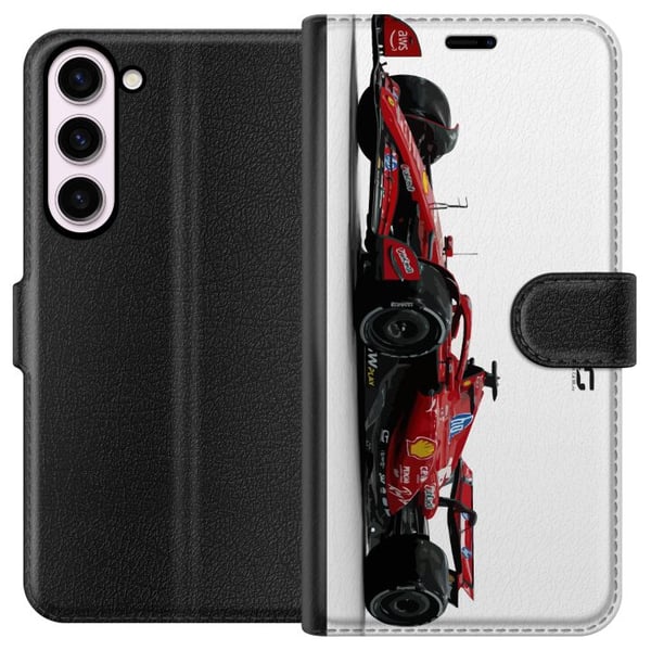 Kompatibel Tegnebogsetui til Samsung Galaxy S23+ Formel 1-racing F1-sportsvogn