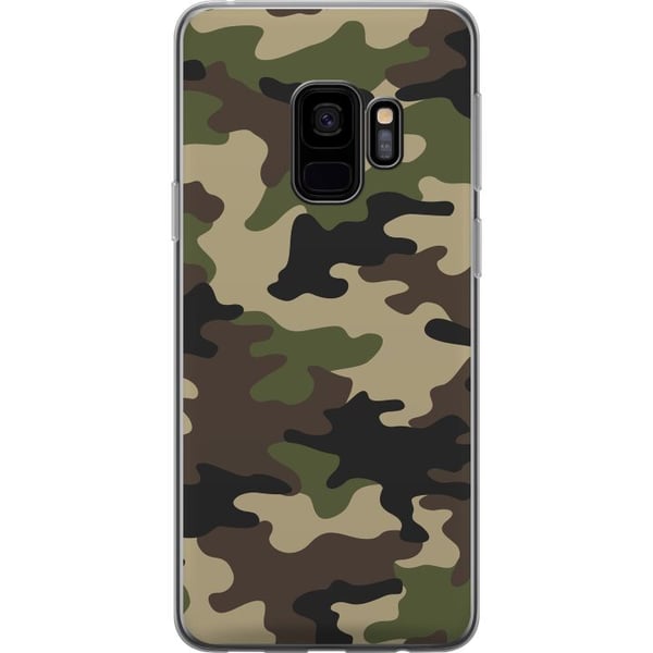 Kompatibelt Mobilskal till Samsung Galaxy S9 Woodland Camo Kompatibelt Mobilskal till Samsung Galaxy S9 Woodland Camo