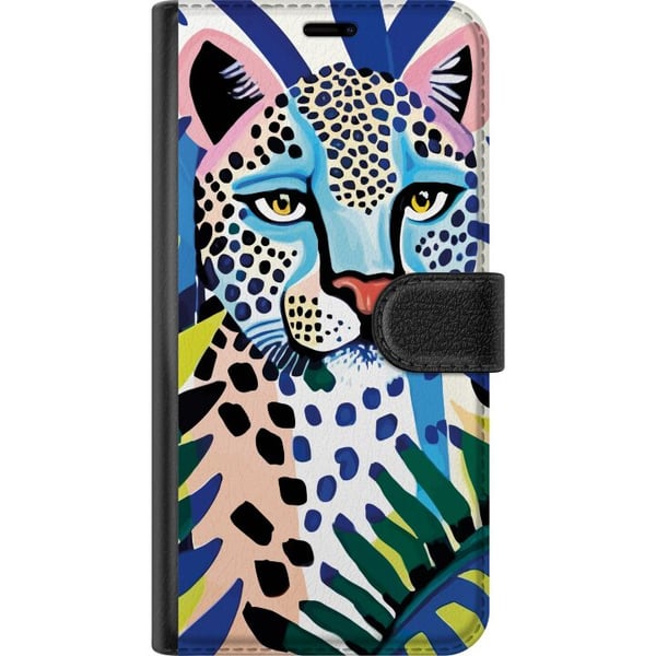 Kompatibelt Lommeboketui til Samsung Galaxy S8 Levende Leopard