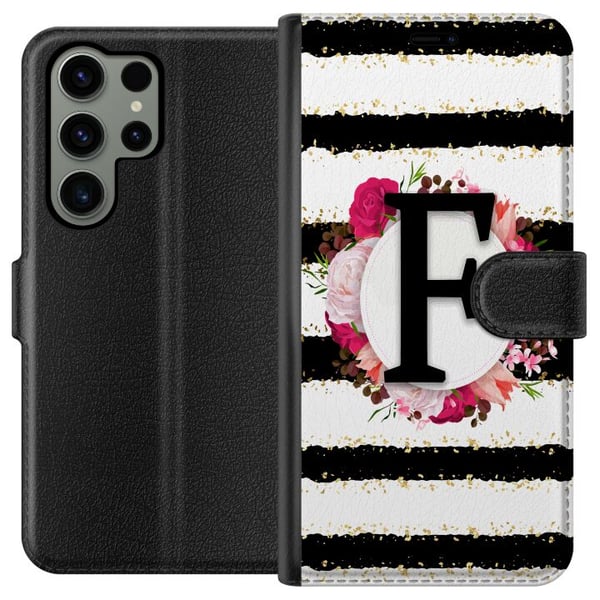Kompatibel Tegnebogsetui til Samsung Galaxy S23 Ultra Brevet F