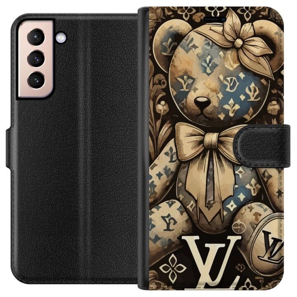 Yhteensopiva Lompakkokotelo Samsung Galaxy S21 Teddy Vuitton Yhteensopiva Lompakkokotelo Samsung Galaxy S21 Teddy Vuitton