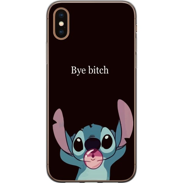 Kompatibelt Mobildeksel til Apple iPhone X Bye bitch, Stitch