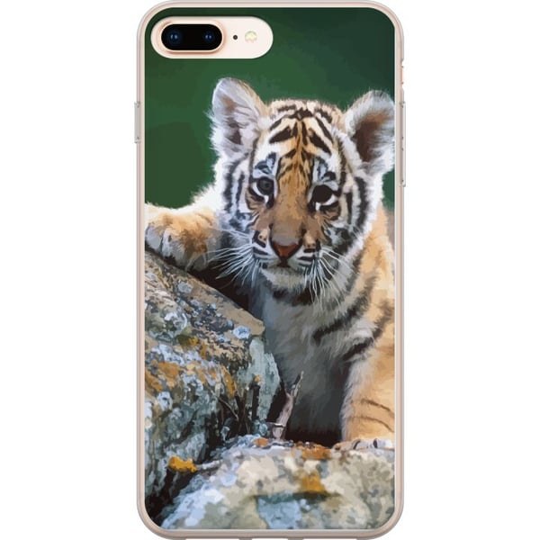 Yhteensopiva Puhelinkuori Apple iPhone 8 Plus Tiikeri Yhteensopiva Puhelinkuori Apple iPhone 8 Plus Tiikeri