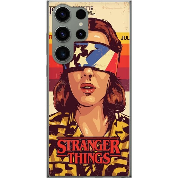 Kompatibel Mobilcover til Samsung Galaxy S23 Ultra Stranger Things VHS