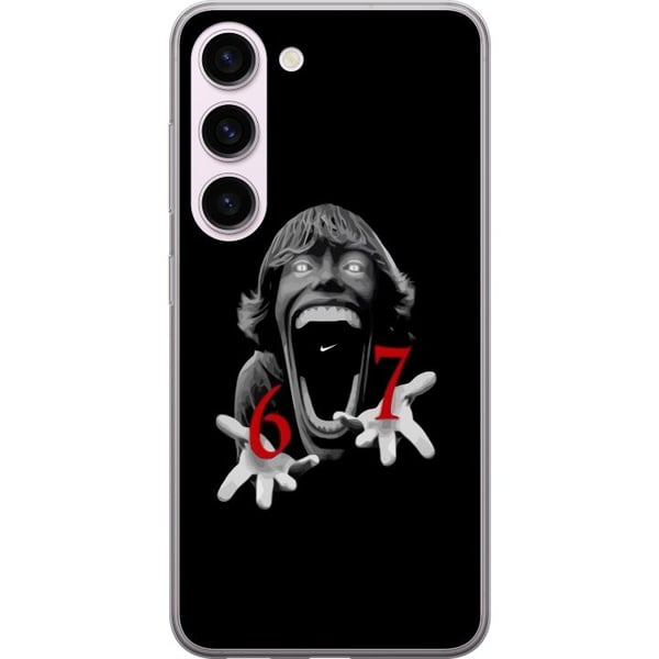 Kompatibel Mobilcover til Samsung Galaxy S23 67-meme-gyseransigt sort og rødt – gyserinspireret viralt 6–7-design med stærk kontrast og ikonisk udtry Kompatibel Mobilcover til Samsung Galaxy S23 67-meme-gyseransigt sort og rødt – gyserinspireret viralt 6–7-design med stærk kontrast og ikonisk udtry