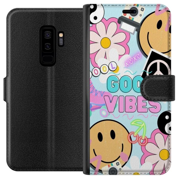 Yhteensopiva Lompakkokotelo Samsung Galaxy S9+ Hyvät Vibat Yhteensopiva Lompakkokotelo Samsung Galaxy S9+ Hyvät Vibat