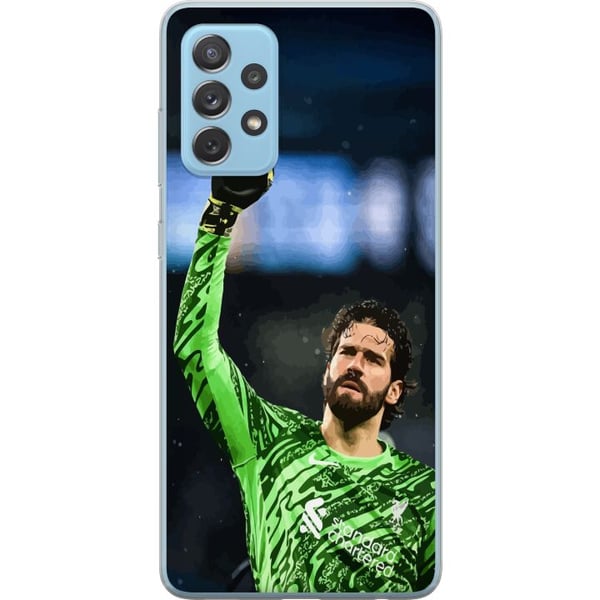 Kompatibelt Mobildeksel til Samsung Galaxy A52 5G Alisson Liverpool Brasilias eneste målvakt på listen fotball keeper refleksrask stabil trygg og vik Kompatibelt Mobildeksel til Samsung Galaxy A52 5G Alisson Liverpool Brasilias eneste målvakt på listen fotball keeper refleksrask stabil trygg og vik