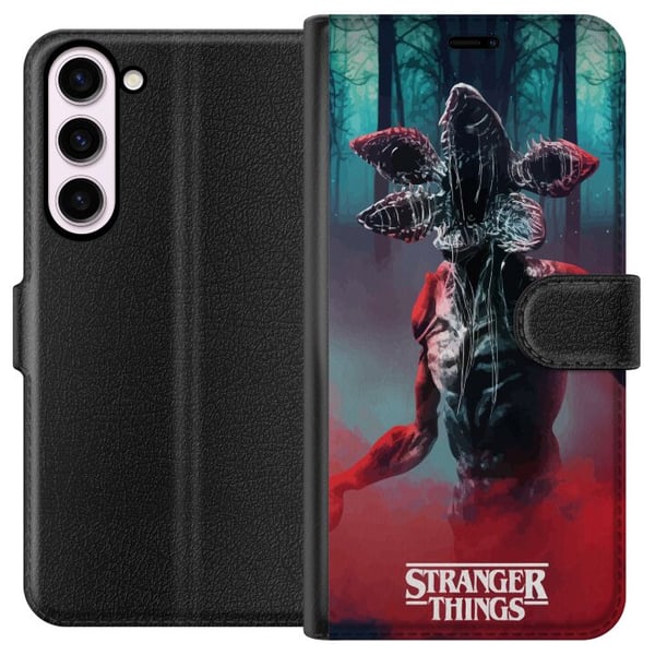 Kompatibel Tegnebogsetui til Samsung Galaxy S23+ Fremmede Ting Monster Kompatibel Tegnebogsetui til Samsung Galaxy S23+ Fremmede Ting Monster