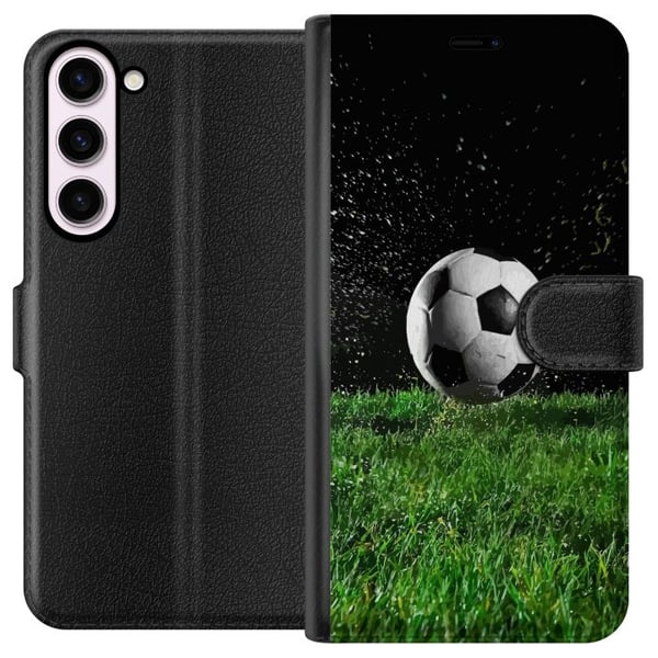 Kompatibel Tegnebogsetui til Samsung Galaxy S23+ Fodbold Handling Kompatibel Tegnebogsetui til Samsung Galaxy S23+ Fodbold Handling