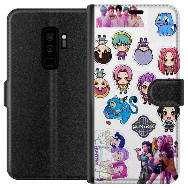 Yhteensopiva Lompakkokotelo Samsung Galaxy S9+ Huntrixin ja Saja Boysin animehenkinen, energinen design, jossa on voimakkaita värejä ja modernia japa Yhteensopiva Lompakkokotelo Samsung Galaxy S9+ Huntrixin ja Saja Boysin animehenkinen, energinen design, jossa on voimakkaita värejä ja modernia japa