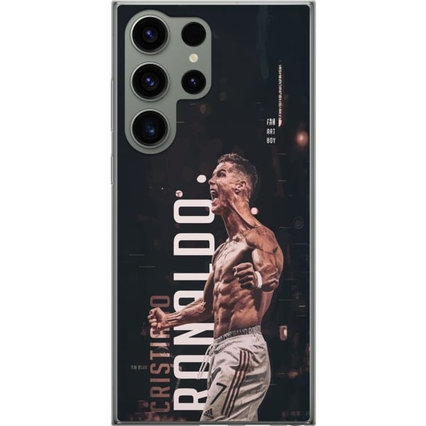 Kompatibel Mobilcover til Samsung Galaxy S23 Ultra Cristiano Ronaldo Al-Nassr Portugal legendarisk angriber med styrke, hurtighed og en af fodboldens Kompatibel Mobilcover til Samsung Galaxy S23 Ultra Cristiano Ronaldo Al-Nassr Portugal legendarisk angriber med styrke, hurtighed og en af fodboldens