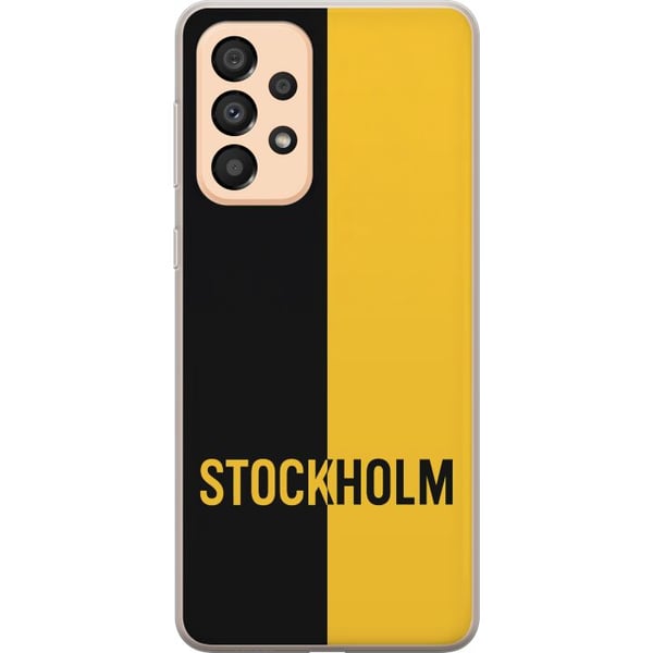 Yhteensopiva Puhelinkuori Samsung Galaxy A33 5G Stockholm – jalkapallo