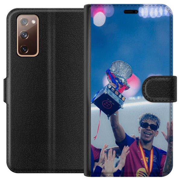 Kompatibelt Lommeboketui til Samsung Galaxy S20 FE Lamine Yamal Kompatibelt Lommeboketui til Samsung Galaxy S20 FE Lamine Yamal