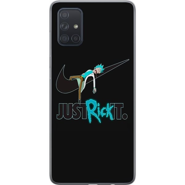 Kompatibelt Mobildeksel til Samsung Galaxy A71 Bare Rick Det. Kompatibelt Mobildeksel til Samsung Galaxy A71 Bare Rick Det.