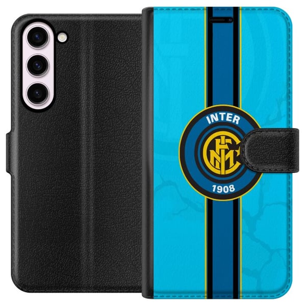 Kompatibel Tegnebogsetui til Samsung Galaxy S23+ Inter Milan Kompatibel Tegnebogsetui til Samsung Galaxy S23+ Inter Milan