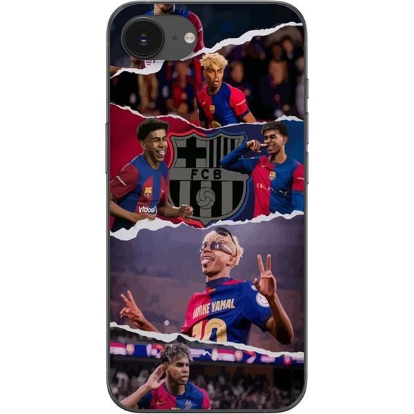 Kompatibel Mobilcover til Apple iPhone 16e Yamal Fodboldspiller Barcelona Star