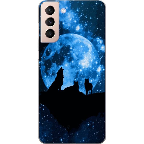 Kompatibelt Mobildeksel til Samsung Galaxy S21 Ulver