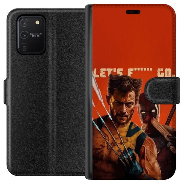 Kompatibelt Lommeboketui til Samsung Galaxy S10 Lite Deadpool & Wolverine Kompatibelt Lommeboketui til Samsung Galaxy S10 Lite Deadpool & Wolverine
