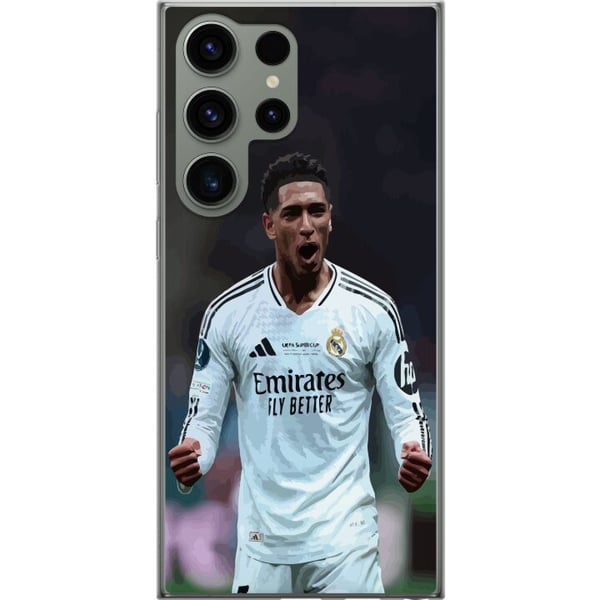 Kompatibelt Mobildeksel til Samsung Galaxy S23 Ultra Jude Bellingham Real Madrid England toppmidtbanespiller med enormt potensial, komplette kvalitet Kompatibelt Mobildeksel til Samsung Galaxy S23 Ultra Jude Bellingham Real Madrid England toppmidtbanespiller med enormt potensial, komplette kvalitet