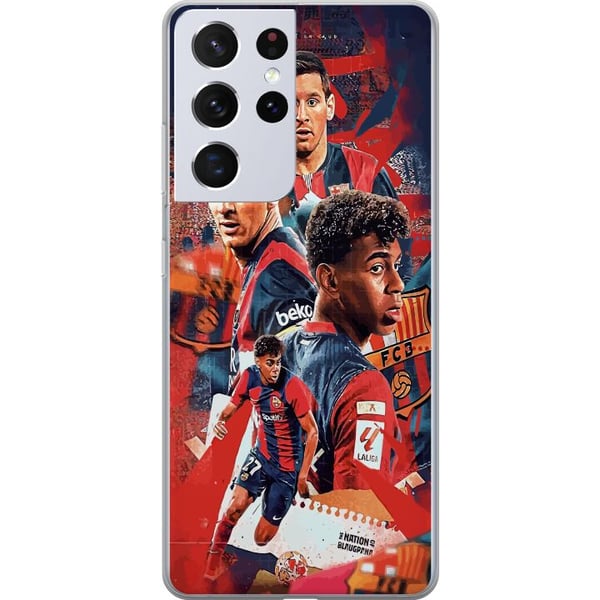 Kompatibelt Mobildeksel til Samsung Galaxy S21 Ultra 5G Yamal Lamine x Messi Kompatibelt Mobildeksel til Samsung Galaxy S21 Ultra 5G Yamal Lamine x Messi