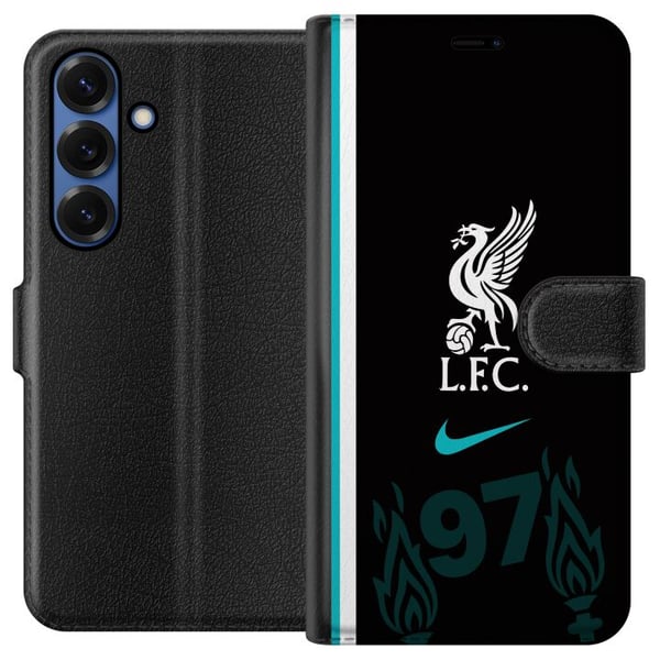 Kompatibelt Lommeboketui til Samsung Galaxy S25+ Liverpool FC Kompatibelt Lommeboketui til Samsung Galaxy S25+ Liverpool FC