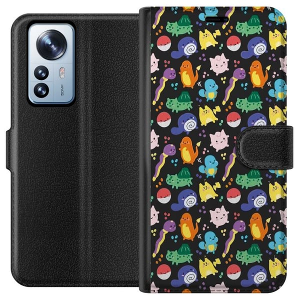 Yhteensopiva Lompakkokotelo Xiaomi 12 Pro Pokemon Yhteensopiva Lompakkokotelo Xiaomi 12 Pro Pokemon