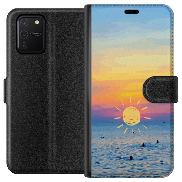 Kompatibelt Lommeboketui til Samsung Galaxy S10 Lite Solnedgang Kompatibelt Lommeboketui til Samsung Galaxy S10 Lite Solnedgang