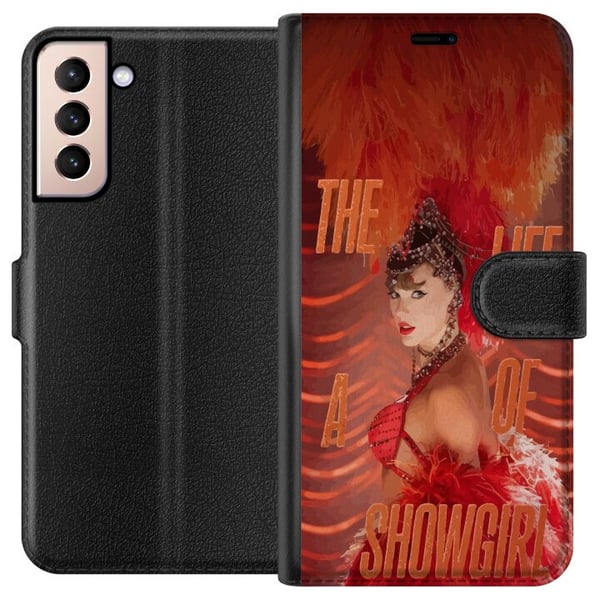 Kompatibelt Lommeboketui til Samsung Galaxy S21 Taylor Swift The Life of a Showgirl – Liveopptreden Popdivaøyeblikk Kompatibelt Lommeboketui til Samsung Galaxy S21 Taylor Swift The Life of a Showgirl – Liveopptreden Popdivaøyeblikk