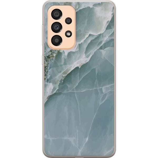 Yhteensopiva Puhelinkuori Samsung Galaxy A33 5G Marmori Jäävuori Yhteensopiva Puhelinkuori Samsung Galaxy A33 5G Marmori Jäävuori