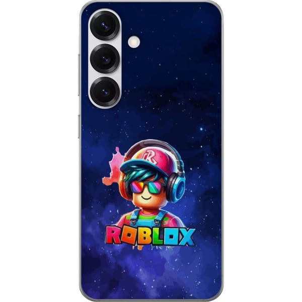 Kompatibelt Mobildeksel til Samsung Galaxy S25 Roblox Space Explorer-design futuristisk romtema med fargerike detaljer spillfølelse og neonlys i blåt Kompatibelt Mobildeksel til Samsung Galaxy S25 Roblox Space Explorer-design futuristisk romtema med fargerike detaljer spillfølelse og neonlys i blåt