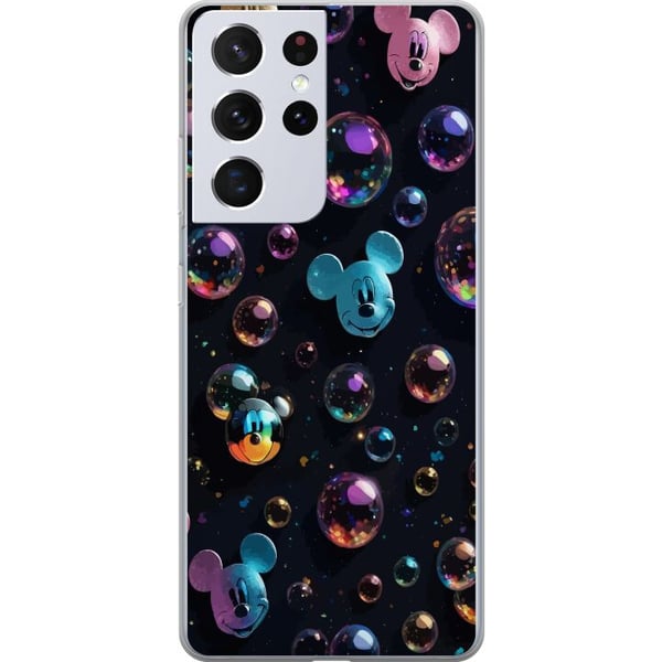 Yhteensopiva Puhelinkuori Samsung Galaxy S21 Ultra 5G Musse Pigg Disney Bubblor Design Roligt Motiv Populär Yhteensopiva Puhelinkuori Samsung Galaxy S21 Ultra 5G Musse Pigg Disney Bubblor Design Roligt Motiv Populär