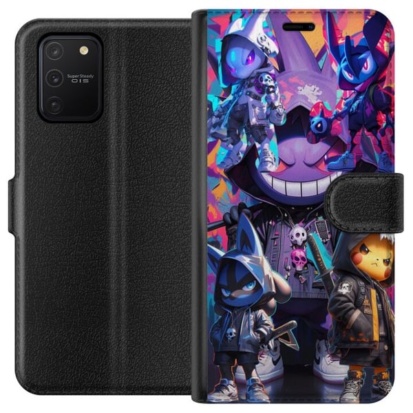 Kompatibelt Lommeboketui til Samsung Galaxy S10 Lite Pokemon Kompatibelt Lommeboketui til Samsung Galaxy S10 Lite Pokemon