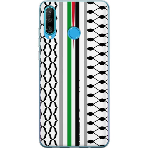 Kompatibelt Mobilskal till Huawei P30 lite Keffiyeh, Palestina