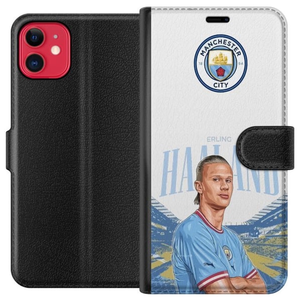 Kompatibel Tegnebogsetui til Apple iPhone 11 Erling Haaland Kompatibel Tegnebogsetui til Apple iPhone 11 Erling Haaland