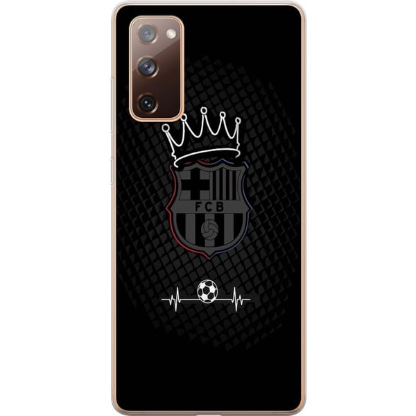Kompatibelt Mobildeksel til Samsung Galaxy S20 FE FC Barcelona Emblem Fotboll Motiv Blå Röd Klubblogo Kompatibelt Mobildeksel til Samsung Galaxy S20 FE FC Barcelona Emblem Fotboll Motiv Blå Röd Klubblogo