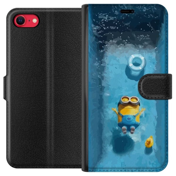 Kompatibel Tegnebogsetui til Apple iPhone 7 Minions Grusomme mig tegnefilm