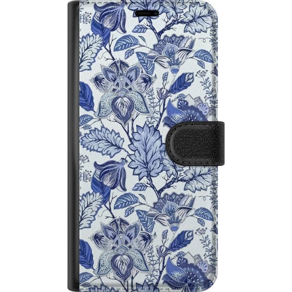 Kompatibelt Lommeboketui til Samsung Galaxy S10 Lite Blomster Blå...