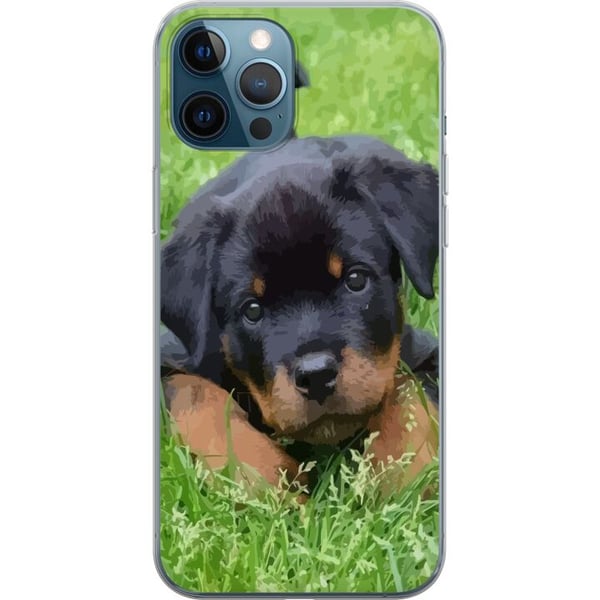 Yhteensopiva Puhelinkuori Apple iPhone 12 Pro Rottweiler-pentu, jolla on suuret silmät, pehmeät värit ja selkeät yksityiskohdat, luonnon inspiroima j Yhteensopiva Puhelinkuori Apple iPhone 12 Pro Rottweiler-pentu, jolla on suuret silmät, pehmeät värit ja selkeät yksityiskohdat, luonnon inspiroima j