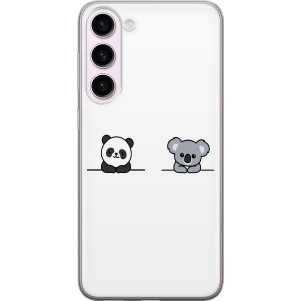 Kompatibelt Mobildeksel til Samsung Galaxy S23+ Panda Koala