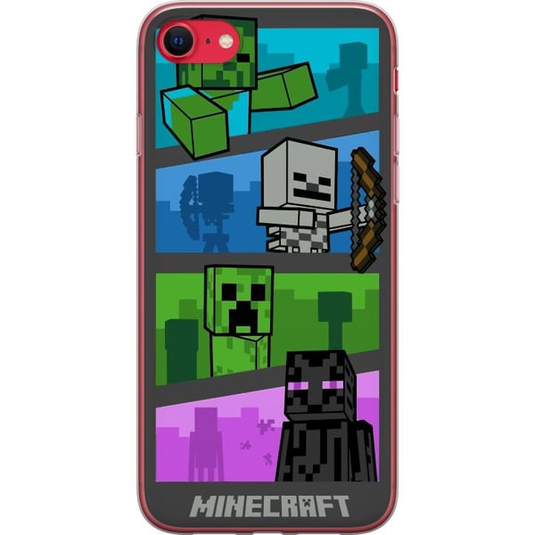 Yhteensopiva Puhelinkuori Apple iPhone SE (2022) Minecraft