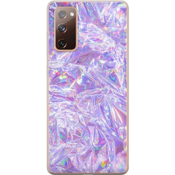 Kompatibelt Mobildeksel til Samsung Galaxy S20 FE Holografiske diamanter Kompatibelt Mobildeksel til Samsung Galaxy S20 FE Holografiske diamanter
