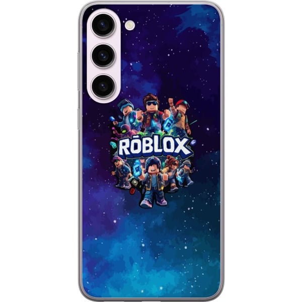 Kompatibel Mobilcover til Samsung Galaxy S23+ Roblox-gamingdesign med avatarer, galaksebaggrund i blå og lilla nuancer, populær Roblox-stil, episk te Kompatibel Mobilcover til Samsung Galaxy S23+ Roblox-gamingdesign med avatarer, galaksebaggrund i blå og lilla nuancer, populær Roblox-stil, episk te