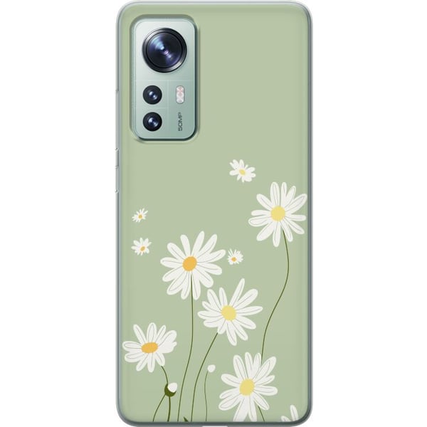 Yhteensopiva Puhelinkuori Xiaomi 12 Papukaijanpaparit - kukallinen kuviointi ruotsalaiseen kesätyyliin