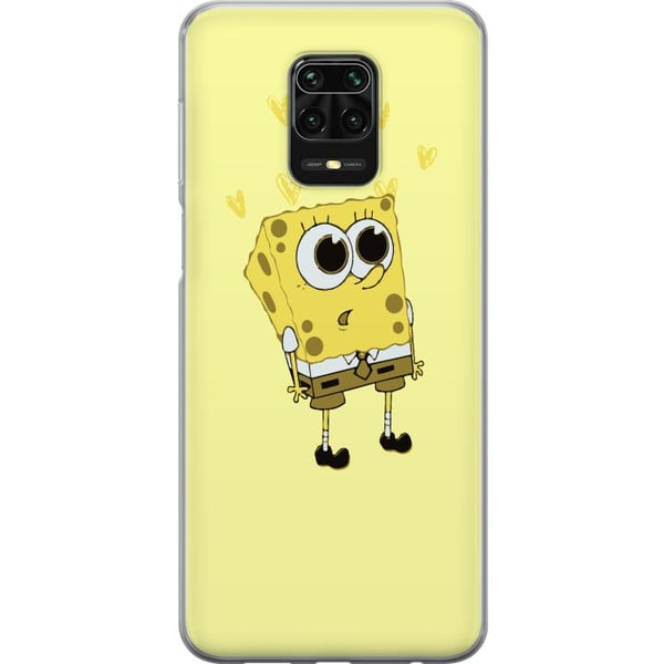 Kompatibel Mobilcover til Xiaomi Redmi Note 9S SvampeBob Firkant