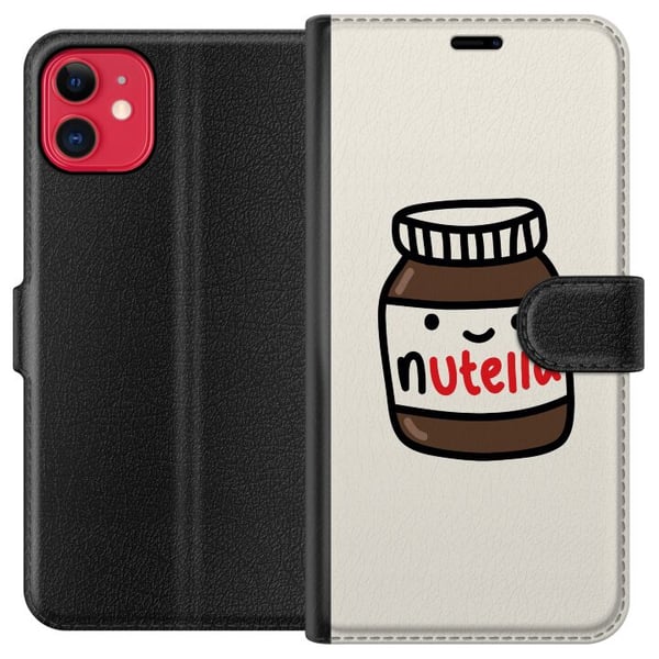 Kompatibelt Plånboksfodral till Apple iPhone 11 Nutella Kompatibelt Plånboksfodral till Apple iPhone 11 Nutella