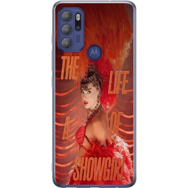 Kompatibel Mobilcover til Motorola Moto G60S Taylor Swift The Life of a Showgirl – Liveoptræden Popdivaøjeblik